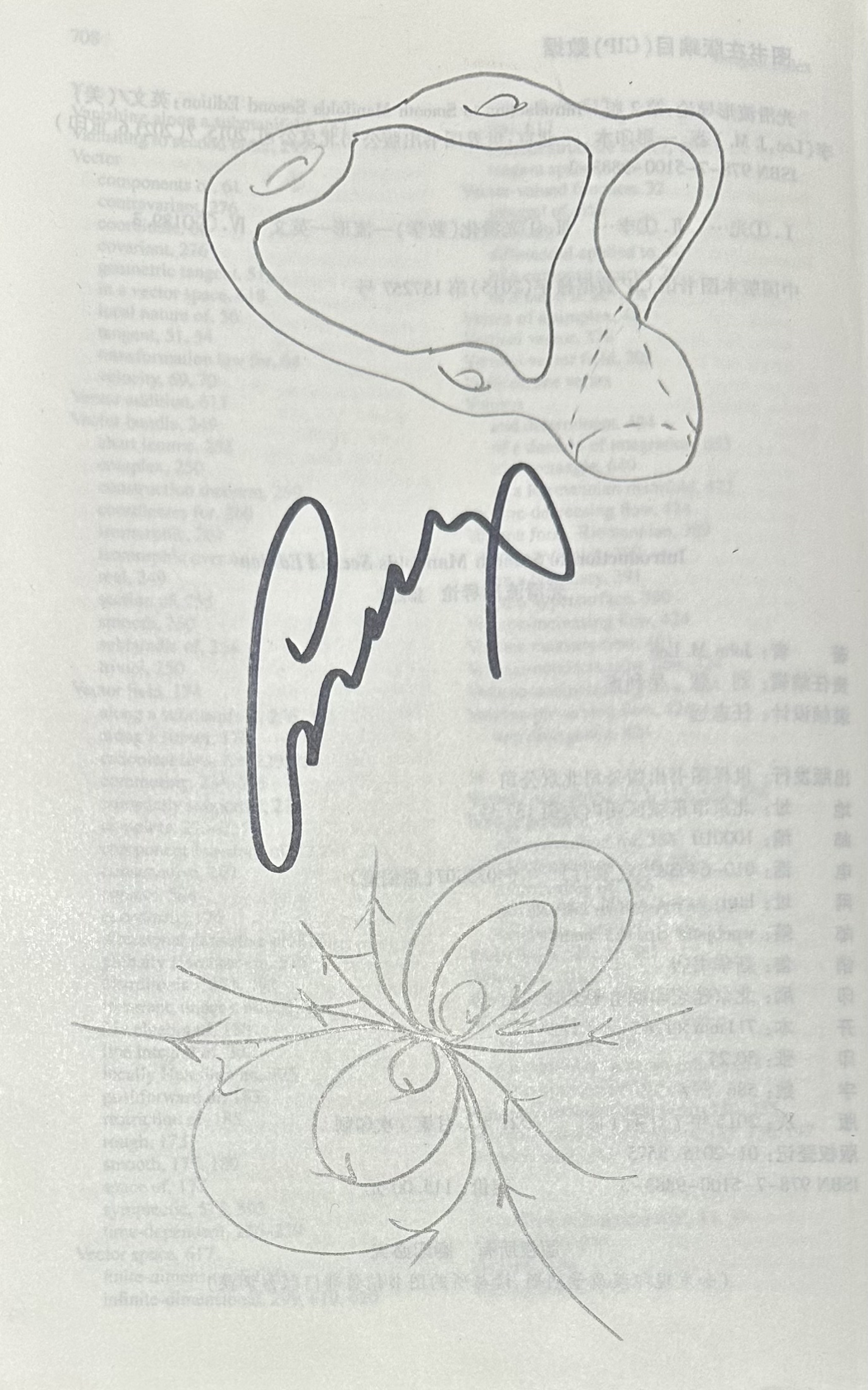 pianist Emaneul Ax's signature on Lee's Intro to SM