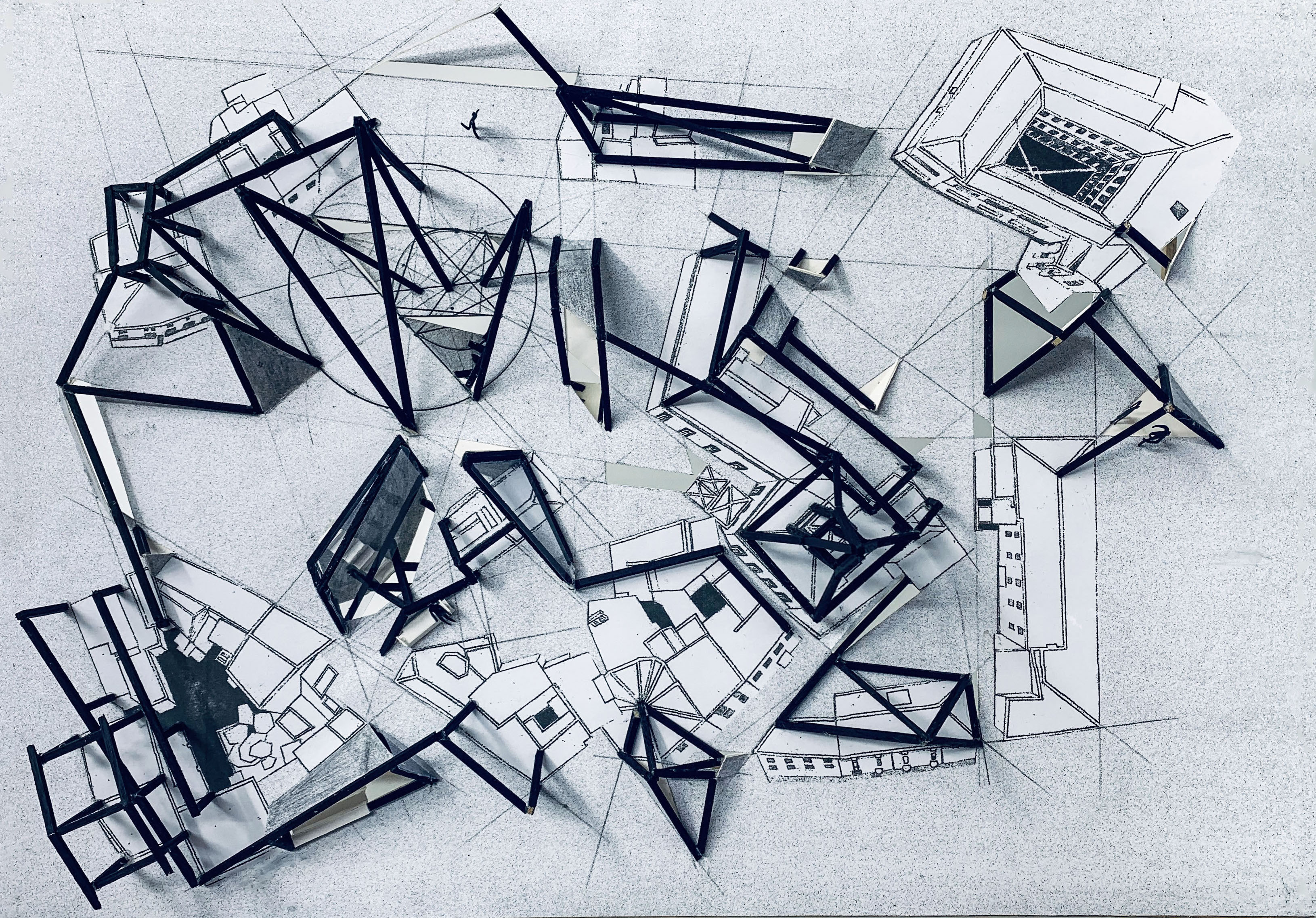 Collage: Village. 2020.